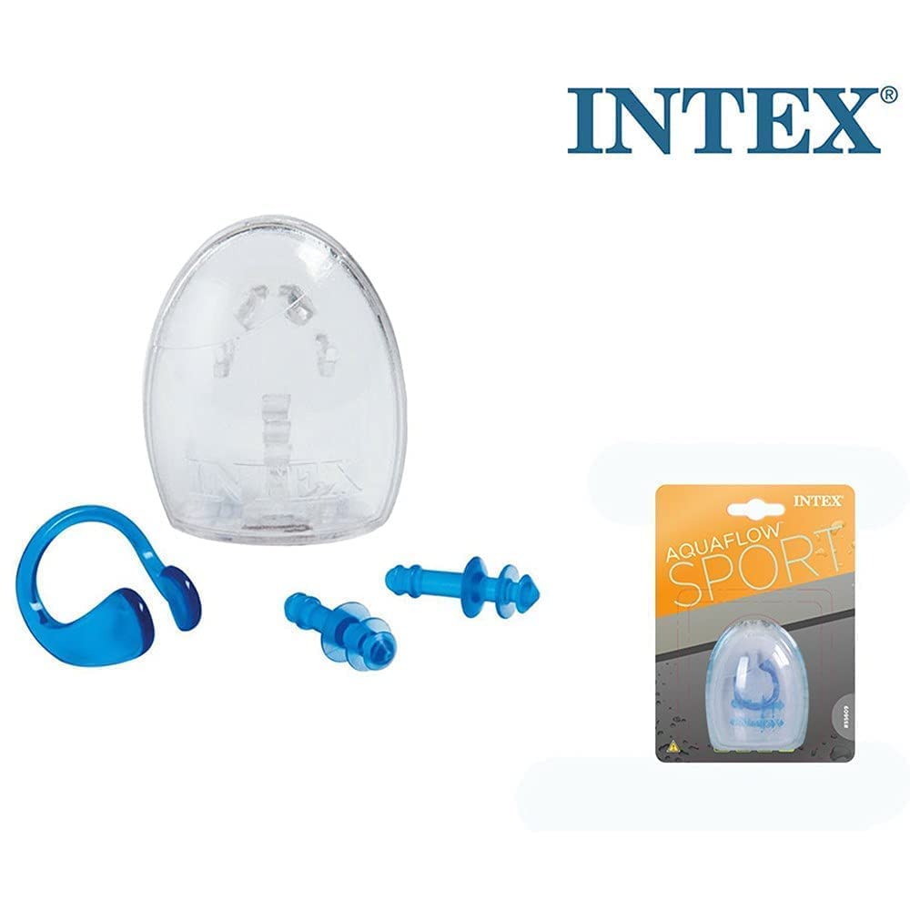 Intex 55609 Ensemble Bouchons d'oreilles et Pince-Nez