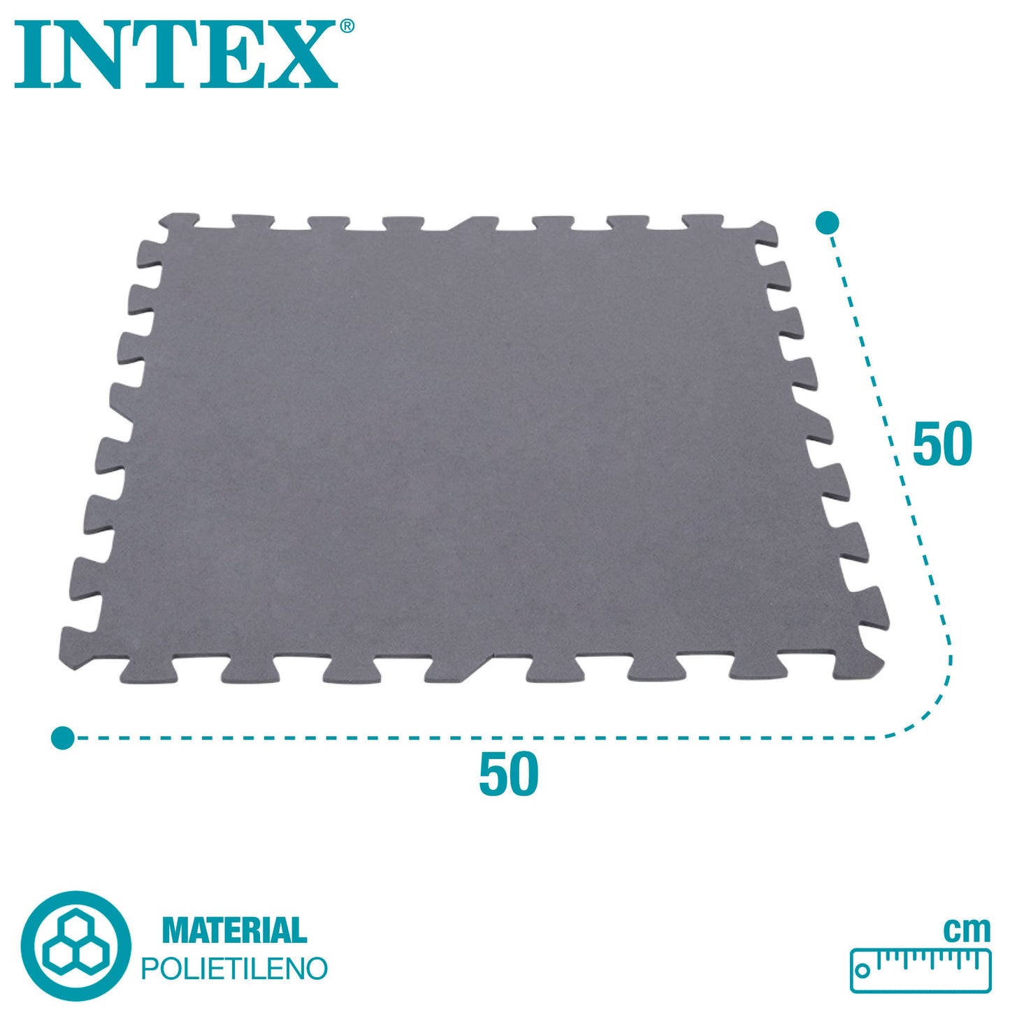 Intex - 29084 - Dalles De Protection Mousse