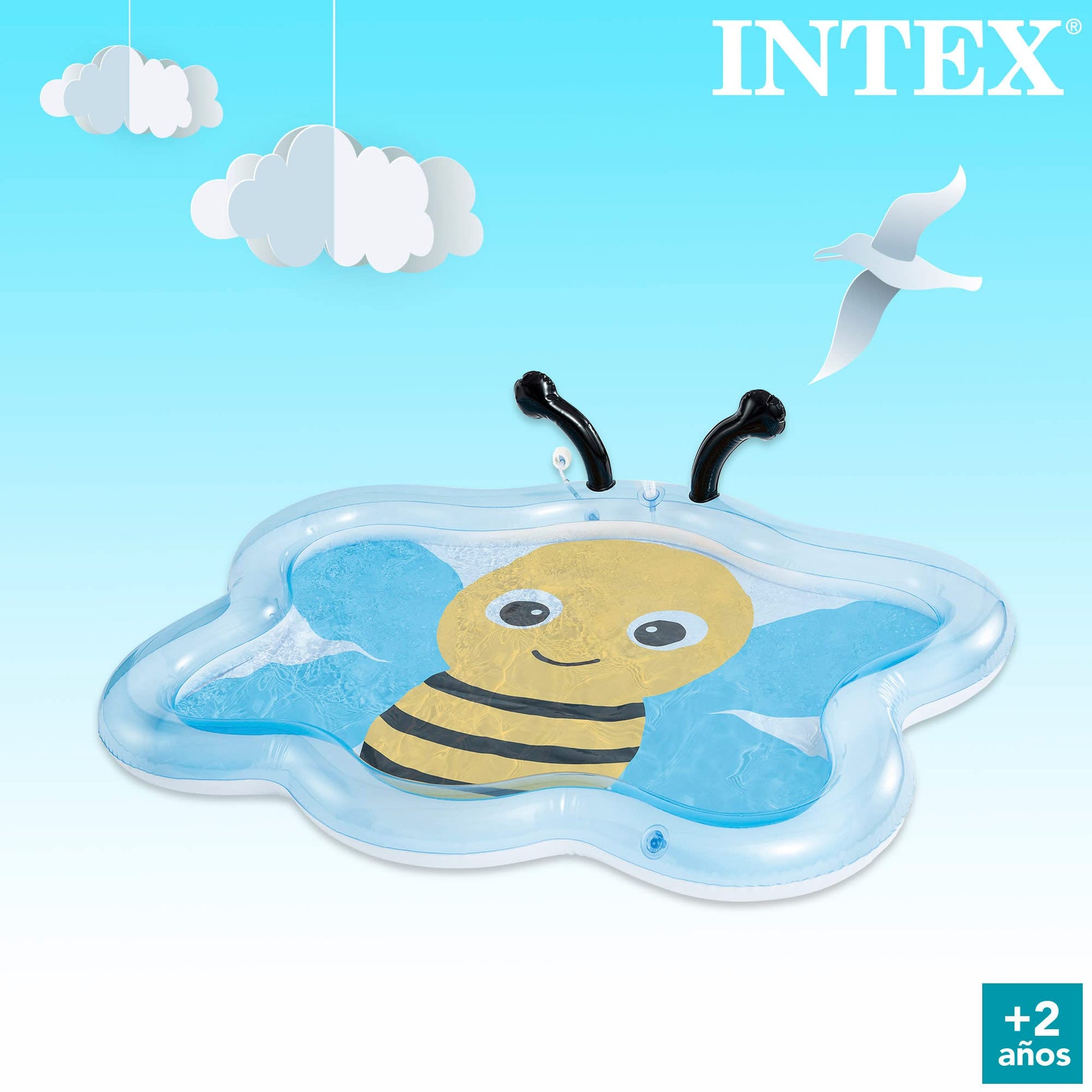 Intex piscinette Fontaine Abeille Multicolore